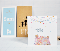 Geboortekaartje voor een broertje!